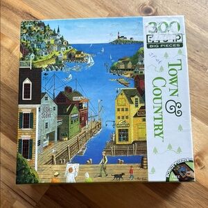 MasterPieces 300 Piece EZ Grip Jigsaw Puzzle - A Walk on the Pier - 18"x24"